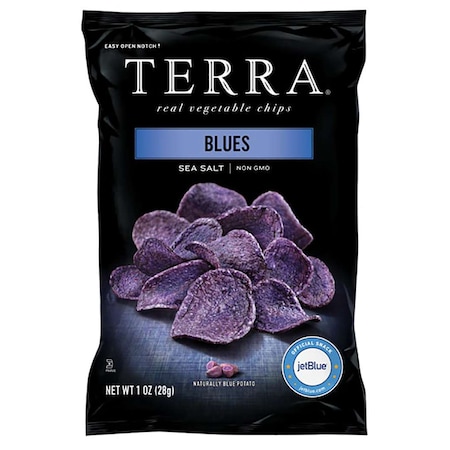 Terra Terra Chips Blues Potato Chips, PK24 T78920